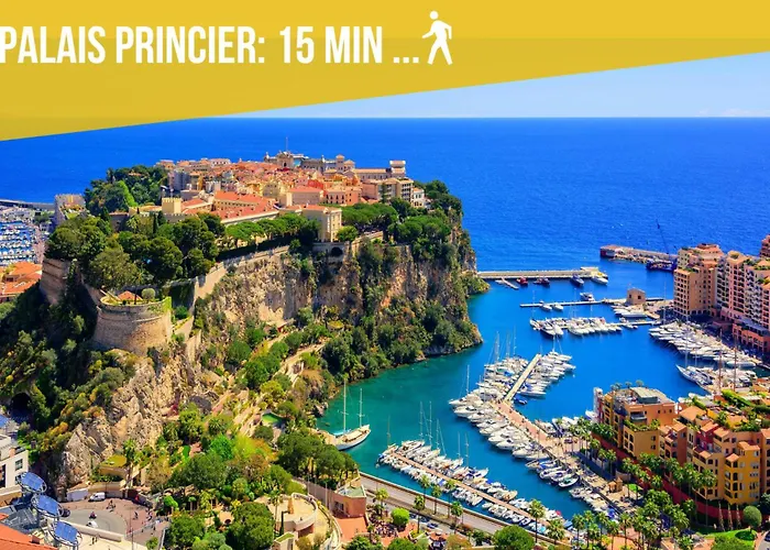 Appartement Cozy With Terrace, Monaco And 5 Min Away Cap-d'Ail