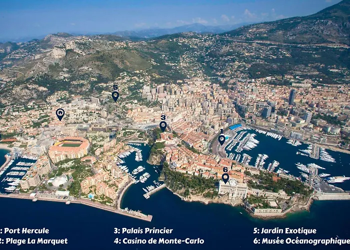 Appartement Cozy With Terrace, Monaco And 5 Min Away