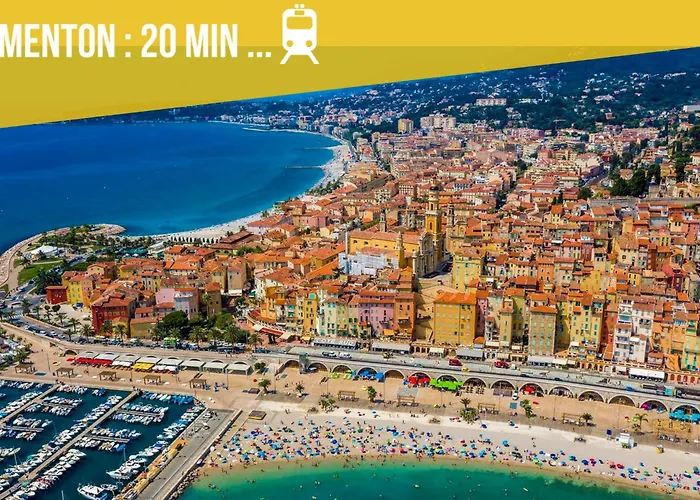 Cozy With Terrace, Monaco And 5 Min Away Cap-d'Ail